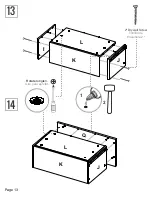 Предварительный просмотр 13 страницы rst brands EMERY SL-OFFCE-5-A Assembly Instructions Manual