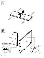 Предварительный просмотр 15 страницы rst brands EMERY SL-OFFCE-5-A Assembly Instructions Manual