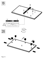 Предварительный просмотр 16 страницы rst brands EMERY SL-OFFCE-5-A Assembly Instructions Manual