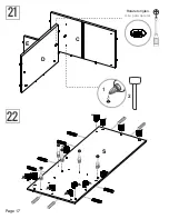 Предварительный просмотр 17 страницы rst brands EMERY SL-OFFCE-5-A Assembly Instructions Manual