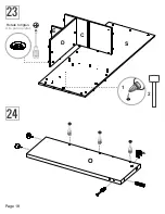 Предварительный просмотр 18 страницы rst brands EMERY SL-OFFCE-5-A Assembly Instructions Manual