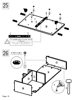 Предварительный просмотр 19 страницы rst brands EMERY SL-OFFCE-5-A Assembly Instructions Manual