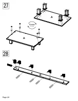 Предварительный просмотр 20 страницы rst brands EMERY SL-OFFCE-5-A Assembly Instructions Manual