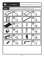 Предварительный просмотр 2 страницы rst brands FLOWWALL FWC-C04-G Assembly Instructions Manual