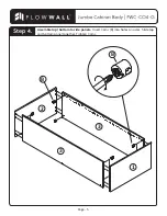 Предварительный просмотр 5 страницы rst brands FLOWWALL FWC-C04-G Assembly Instructions Manual