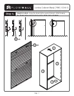 Предварительный просмотр 7 страницы rst brands FLOWWALL FWC-C04-G Assembly Instructions Manual