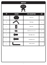 Предварительный просмотр 4 страницы rst brands Grantina OP-PECLB2T-GRNT Assembly Instructions Manual