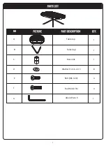 Предварительный просмотр 2 страницы rst brands Grantina OP-PECT2646O-GRNT Assembly Instructions Manual