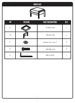 Предварительный просмотр 2 страницы rst brands Grantina OP-PESOFO88-GRNT Assembly Instructions Manual