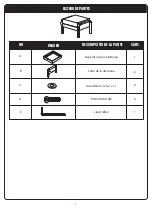 Предварительный просмотр 8 страницы rst brands Grantina OP-PESOFO88-GRNT Assembly Instructions Manual