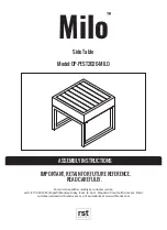 Предварительный просмотр 1 страницы rst brands Milo OP-PEST2020-MILO Assembly Instructions Manual