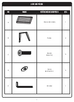 Предварительный просмотр 6 страницы rst brands Portofino OP-PEST2218-PORV-DOV Assembly Instructions Manual