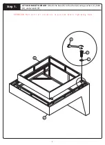 Предварительный просмотр 3 страницы rst brands Portofino Repose OP-PEAC1-PORVII Assembly Instructions Manual