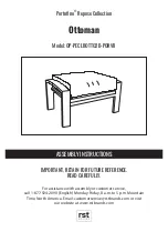 Предварительный просмотр 1 страницы rst brands Portofino Repose OP-PECLBOTTO2B-PORVII Assembly Instructions Manual