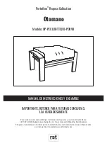 Предварительный просмотр 11 страницы rst brands Portofino Repose OP-PECLBOTTO2B-PORVII Assembly Instructions Manual