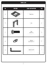 Предварительный просмотр 2 страницы rst brands Portofino Repose OP-PECT2218-PORVII Assembly Instructions Manual