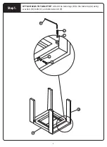 Предварительный просмотр 3 страницы rst brands Portofino Repose OP-PECT2218-PORVII Assembly Instructions Manual