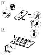 Предварительный просмотр 7 страницы rst brands SL-BARCAB-3 Assembly Instructions Manual