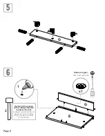 Предварительный просмотр 9 страницы rst brands SL-BARCAB-3 Assembly Instructions Manual