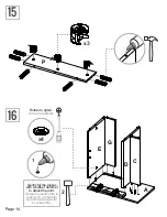 Предварительный просмотр 14 страницы rst brands SL-BARCAB-3 Assembly Instructions Manual