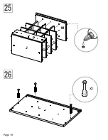 Предварительный просмотр 19 страницы rst brands SL-BARCAB-3 Assembly Instructions Manual