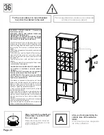 Предварительный просмотр 25 страницы rst brands SL-BARCAB-3 Assembly Instructions Manual