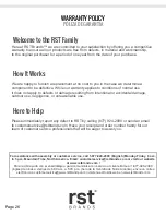 Предварительный просмотр 26 страницы rst brands SL-BARCAB-3 Assembly Instructions Manual