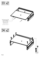 Предварительный просмотр 23 страницы rst brands SL-BARCAB-5-ASH-K Assembly Instructions Manual