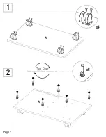 Предварительный просмотр 7 страницы rst brands SL-BARCAB-7 Assembly Instructions Manual