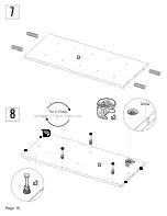 Предварительный просмотр 10 страницы rst brands SL-BARCAB-7 Assembly Instructions Manual