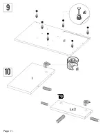 Предварительный просмотр 11 страницы rst brands SL-BARCAB-7 Assembly Instructions Manual