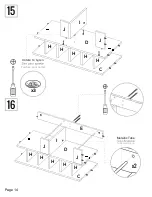 Предварительный просмотр 14 страницы rst brands SL-BARCAB-7 Assembly Instructions Manual