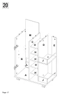 Предварительный просмотр 17 страницы rst brands SL-BARCAB-7 Assembly Instructions Manual