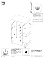 Предварительный просмотр 18 страницы rst brands SL-BARCAB-7 Assembly Instructions Manual