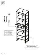 Предварительный просмотр 18 страницы rst brands SL-CAB-4 Assembly Instructions Manual