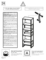 Предварительный просмотр 19 страницы rst brands SL-CAB-4 Assembly Instructions Manual