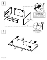 Предварительный просмотр 10 страницы rst brands SL-CT-8 Assembly Instructions Manual