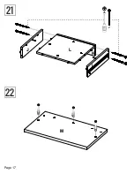 Предварительный просмотр 17 страницы rst brands SL-CT-8 Assembly Instructions Manual