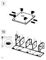 Предварительный просмотр 11 страницы rst brands SL-LCAB-4 -WHT Assembly Instructions Manual