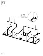 Предварительный просмотр 12 страницы rst brands SL-LCAB-4 -WHT Assembly Instructions Manual