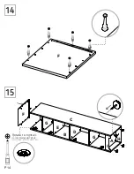 Предварительный просмотр 14 страницы rst brands SL-LCAB-4 -WHT Assembly Instructions Manual