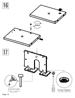 Предварительный просмотр 15 страницы rst brands SL-VNTY-1-GRY-K Assembly Instructions Manual