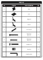 Предварительный просмотр 2 страницы rst brands Vaughn OP-AWAC-VGHN Assembly Instructions Manual