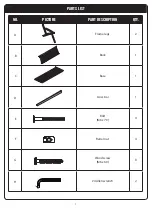 Предварительный просмотр 2 страницы rst brands Vaughn OP-AWSOF74-VGHN Assembly Instructions Manual