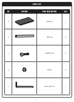 Предварительный просмотр 2 страницы rst brands Vera OP-ALTS6335-VERA-TBL Assembly Instructions Manual