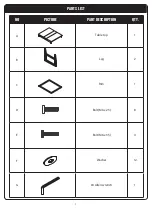 Предварительный просмотр 2 страницы rst brands Vistano PS OP-PSST2020-VST Assembly Instructions Manual