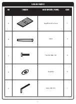 Предварительный просмотр 6 страницы rst brands Vistano PS OP-PSTS8542-VST Assembly Instructions Manual