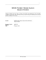 Preview for 2 page of RST Instruments ICTS0005 System Instruction Manual