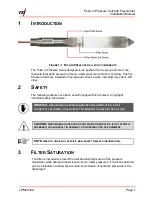 Preview for 4 page of RST Instruments Push-In Pressure Cell Installation Manual