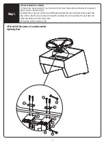 Предварительный просмотр 3 страницы RST Cannes Motion Club OP-PECLB2M-PORV Assembly Instructions Manual